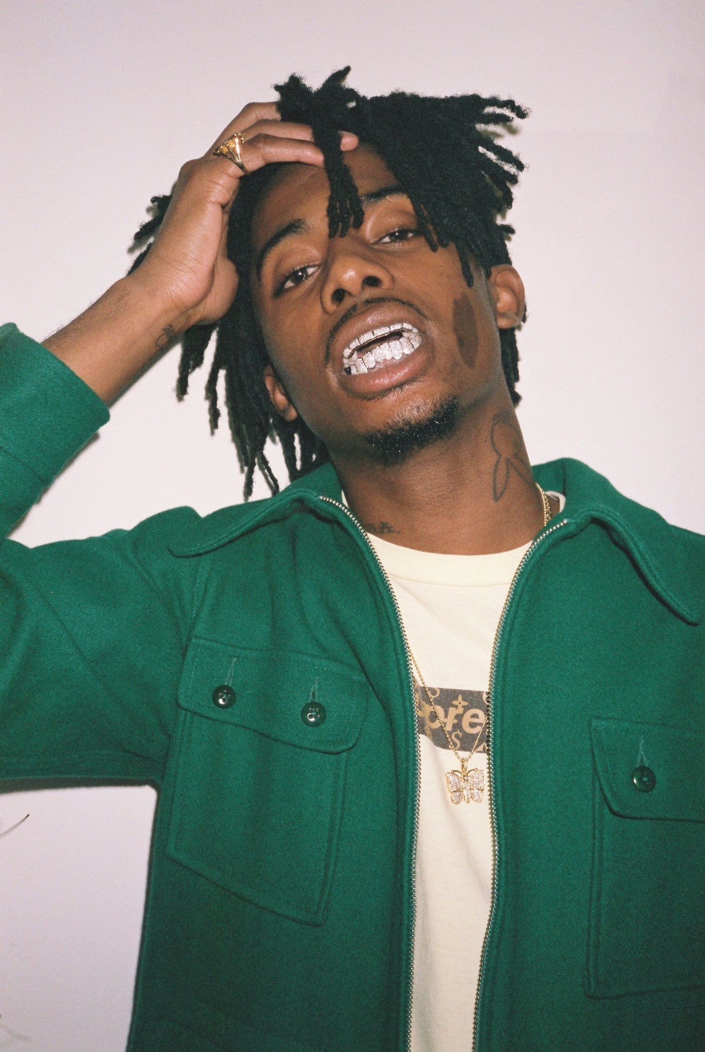 Playboi Carti giacca verde, hip hop, 1372x2048 Full HD Verticale, iPhone