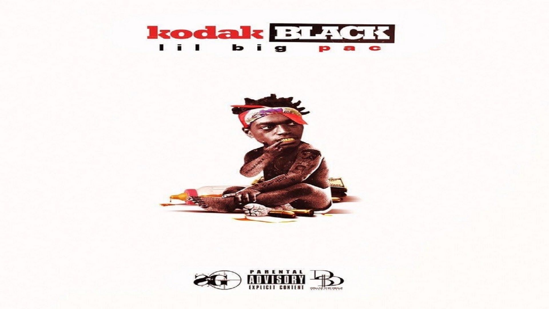 Kodak Black Lil Big Pac copertina, 1920x1080 Full HD 1080p, PC