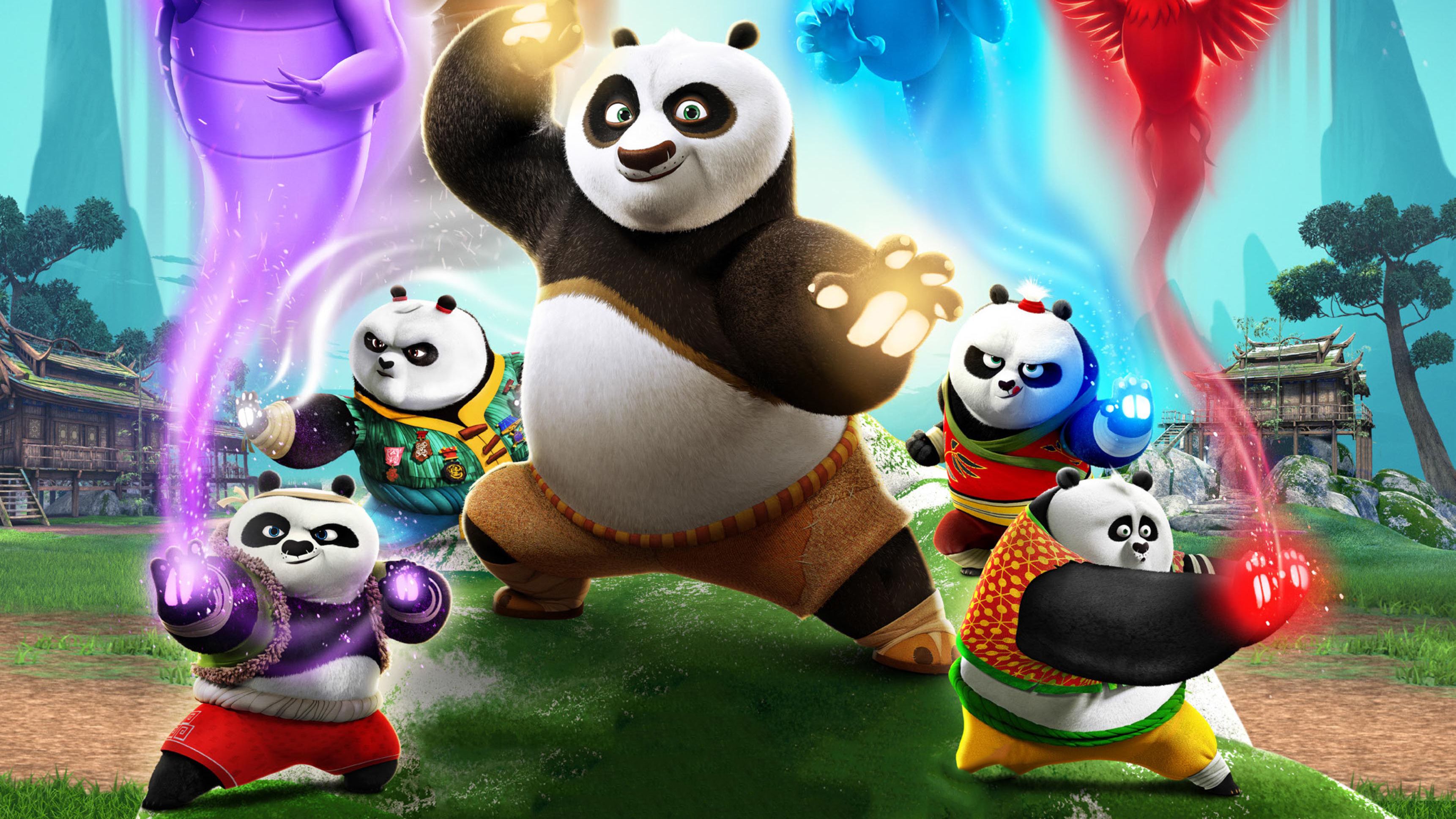 Kung Fu Panda Paws of Destiny, 3444x1937 2K, Desktop