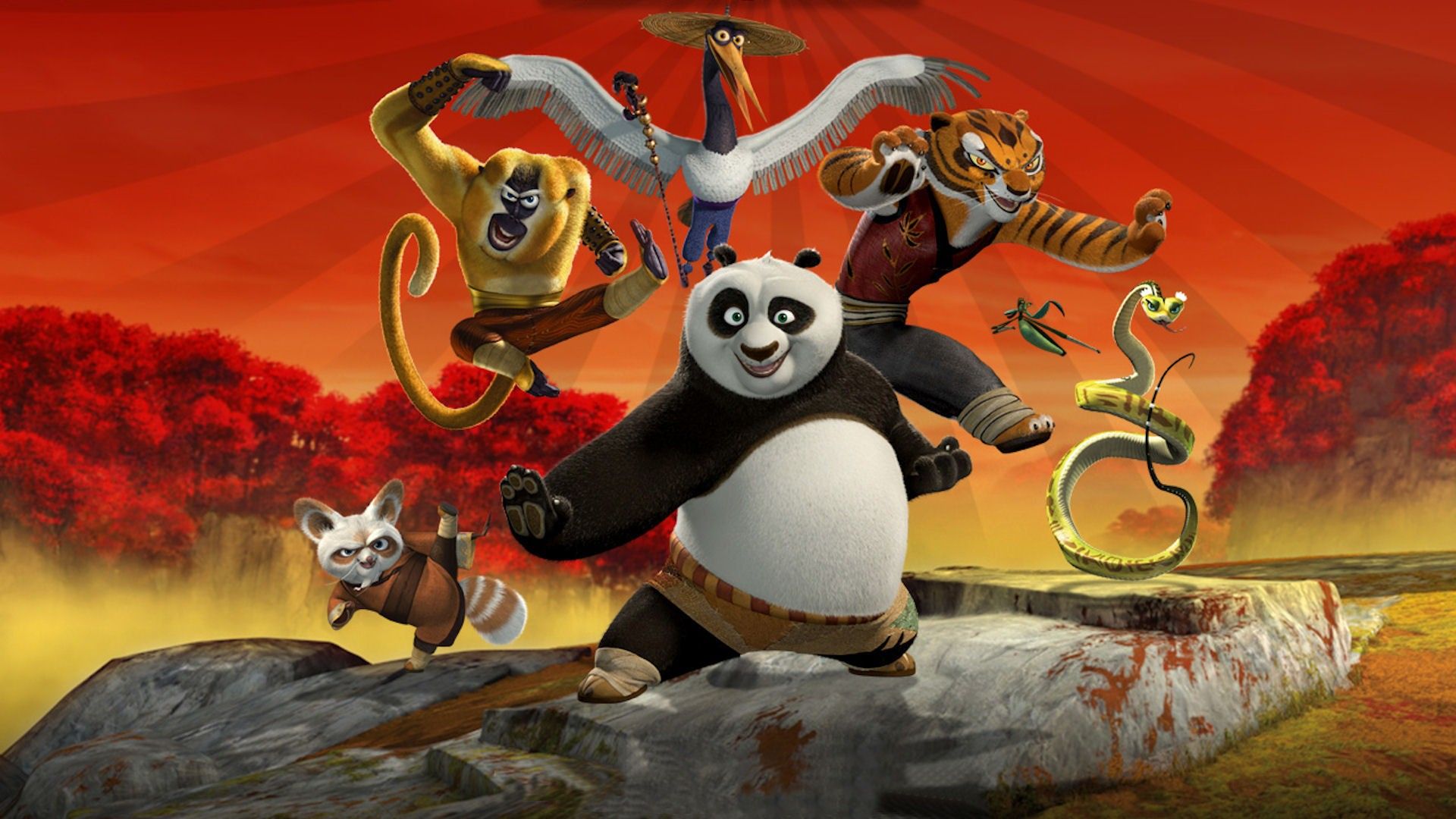 Kung Fu Panda personaggi Po, 1920x1080 Full HD 1080p, PC Desktop