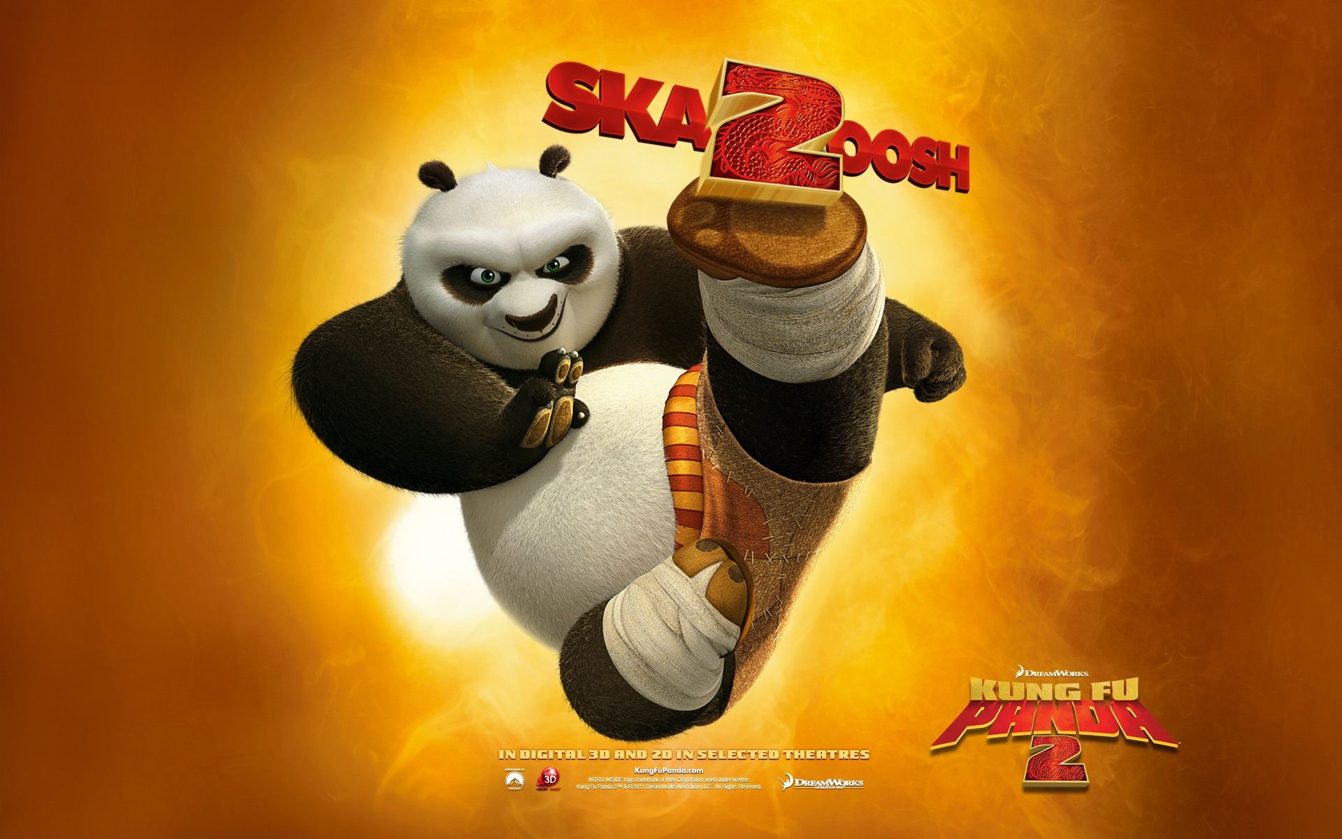 Kung Fu Panda Po calcio, 1920x1200 WUXGA, PC Desktop