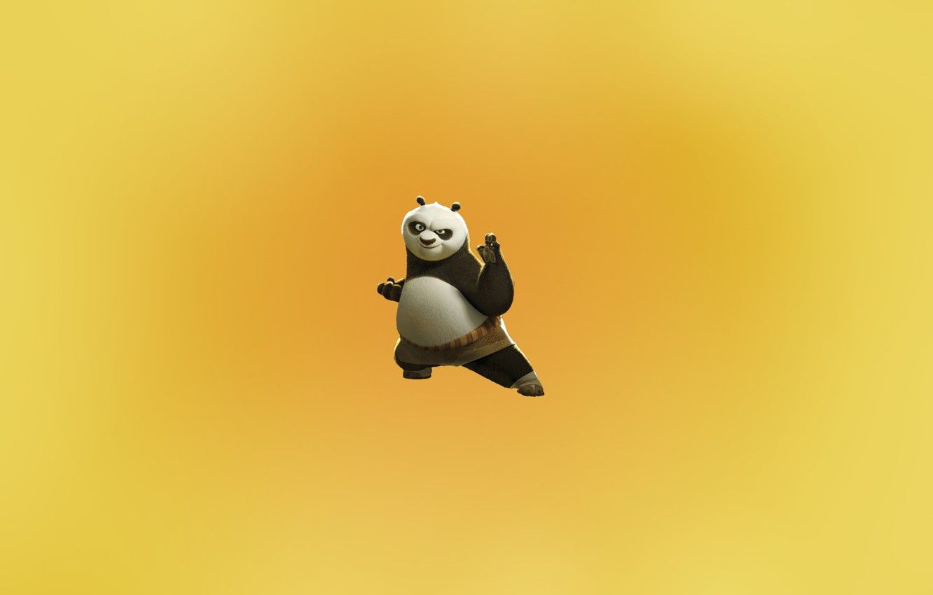 Kung Fu Panda posa combattimento, 1332x850 720p, Lenovo Legion