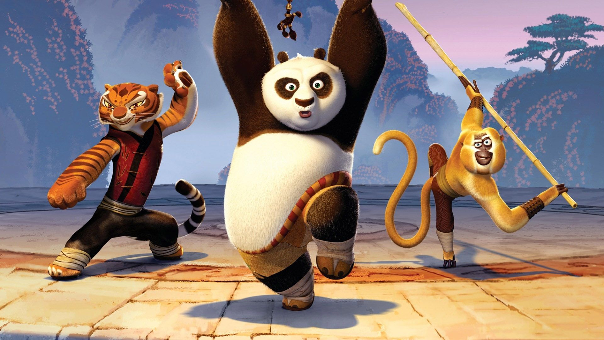 Kung Fu Panda personaggi animati, 1920x1080 1080p, Desktop