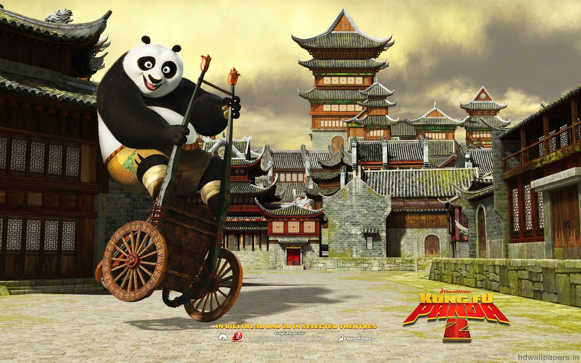 Kung Fu Panda su carriola, 1920x1200 Full HD+ WUXGA, iMac