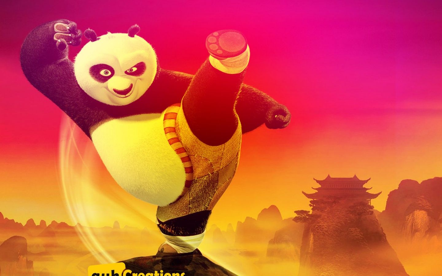Po Kung Fu Panda calcio, 1440x900 HD, MacBook Air