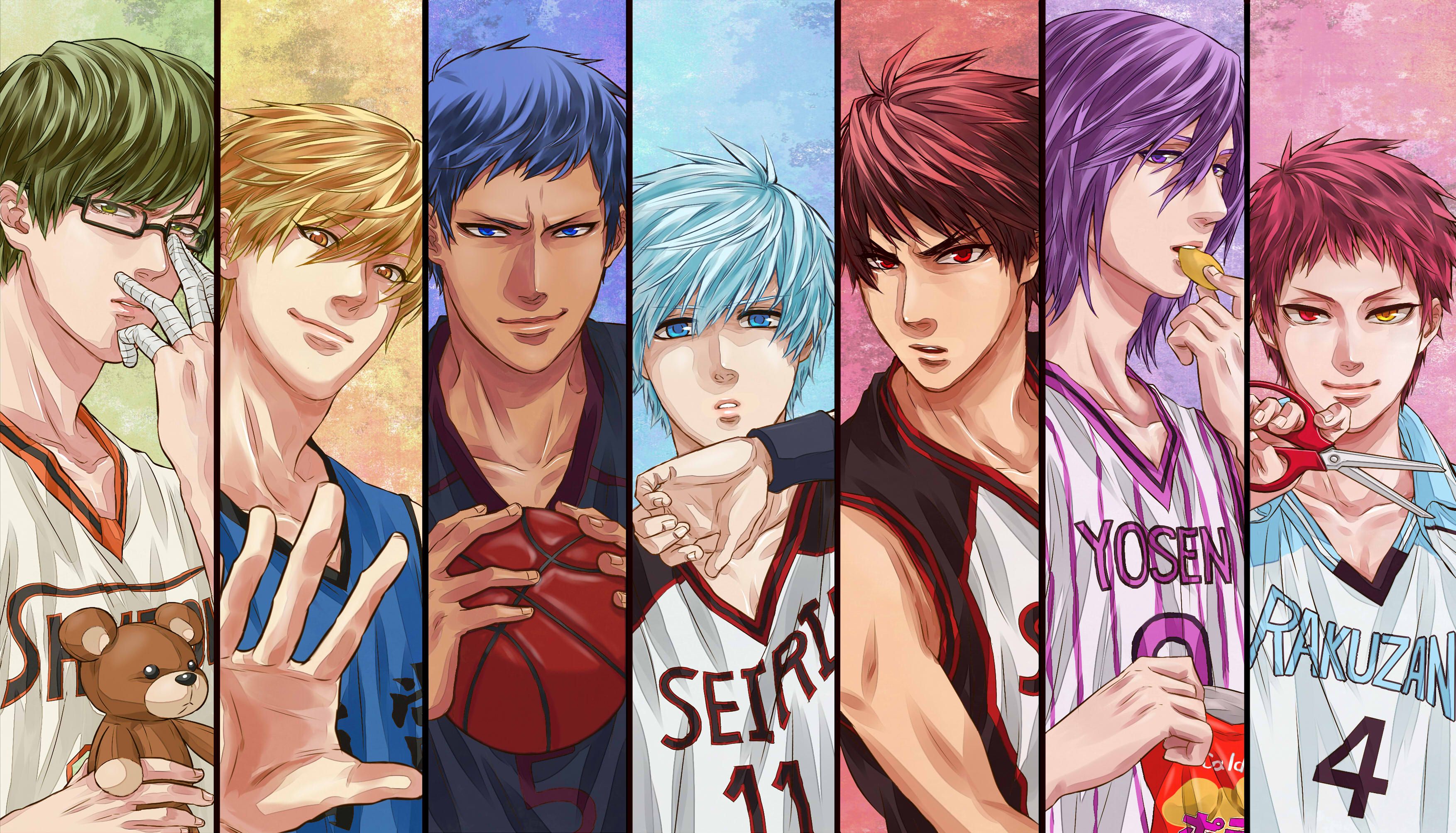 Personaggi Kuroko no Basket, Generazione dei Miracoli, Tetsuya Kuroko, 3507x2007 2K, Desktop