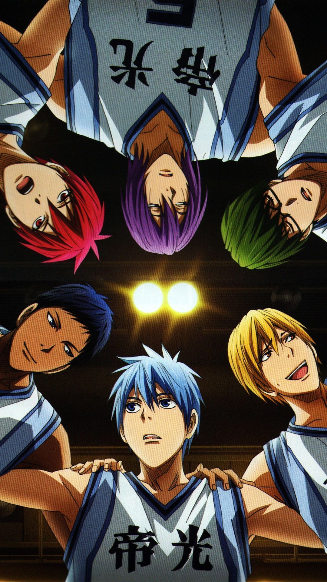 Kuroko no Basket, Generazione dei Miracoli, 1080x1920 Full HD Verticale, iPhone
