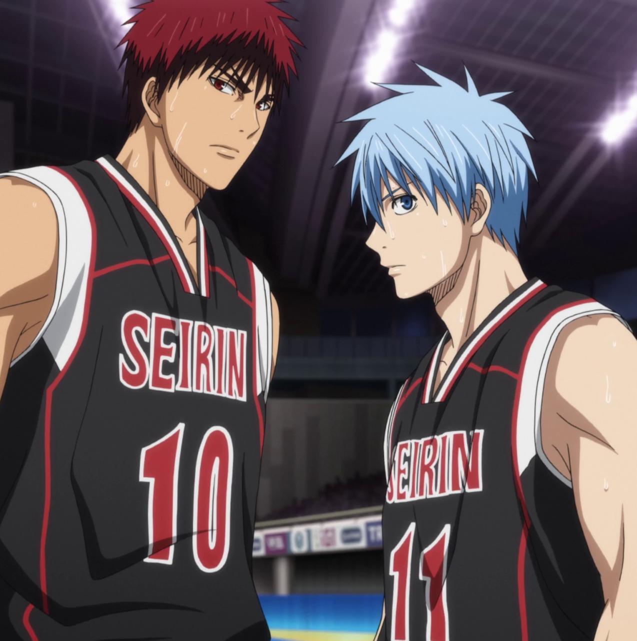 Kagami e Kuroko, Seirin, 1274x1281 Full HD Verticale, iPhone