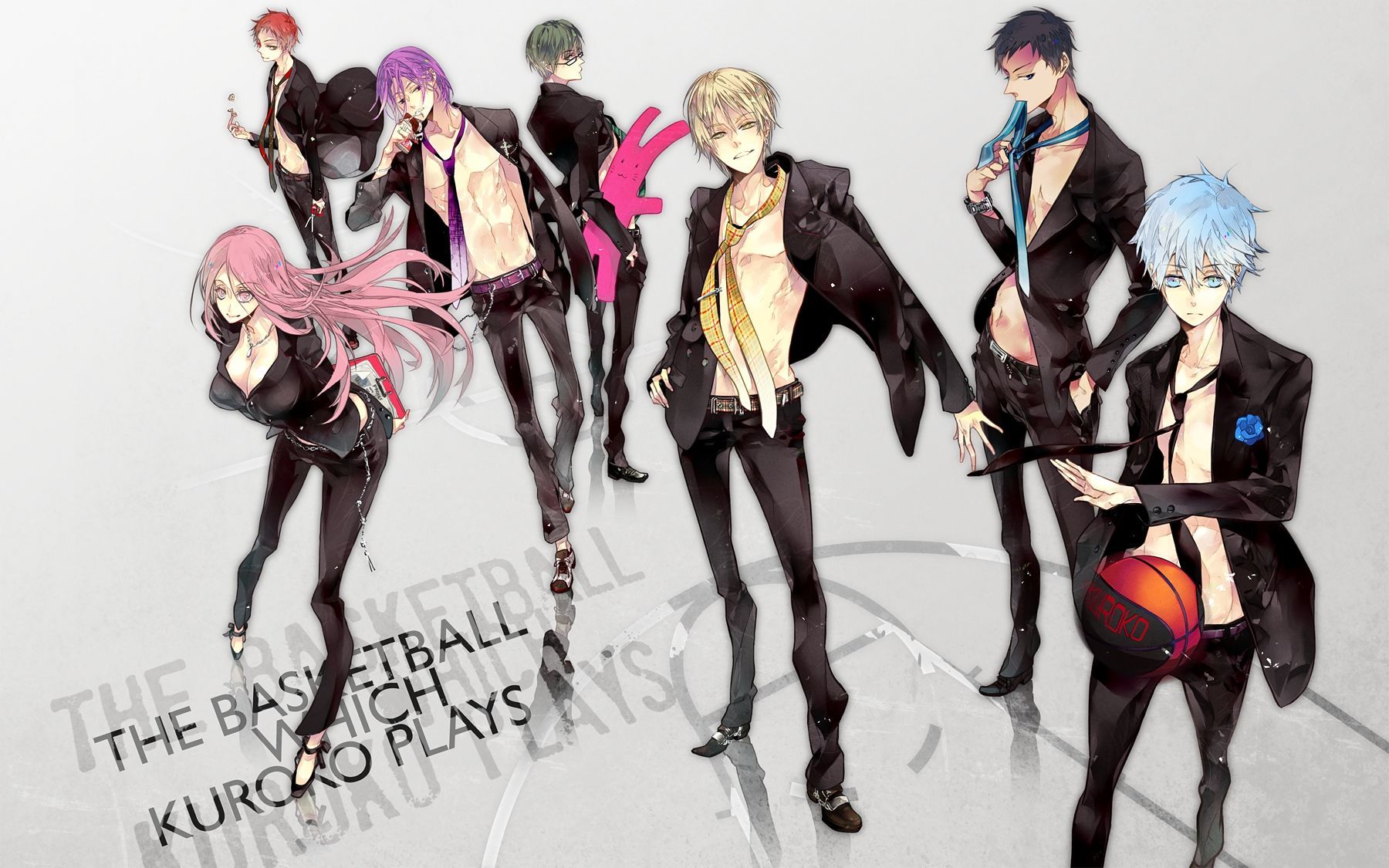 Personaggi Kuroko no Basket in abiti eleganti, 1800x1125 HD Ready, PC