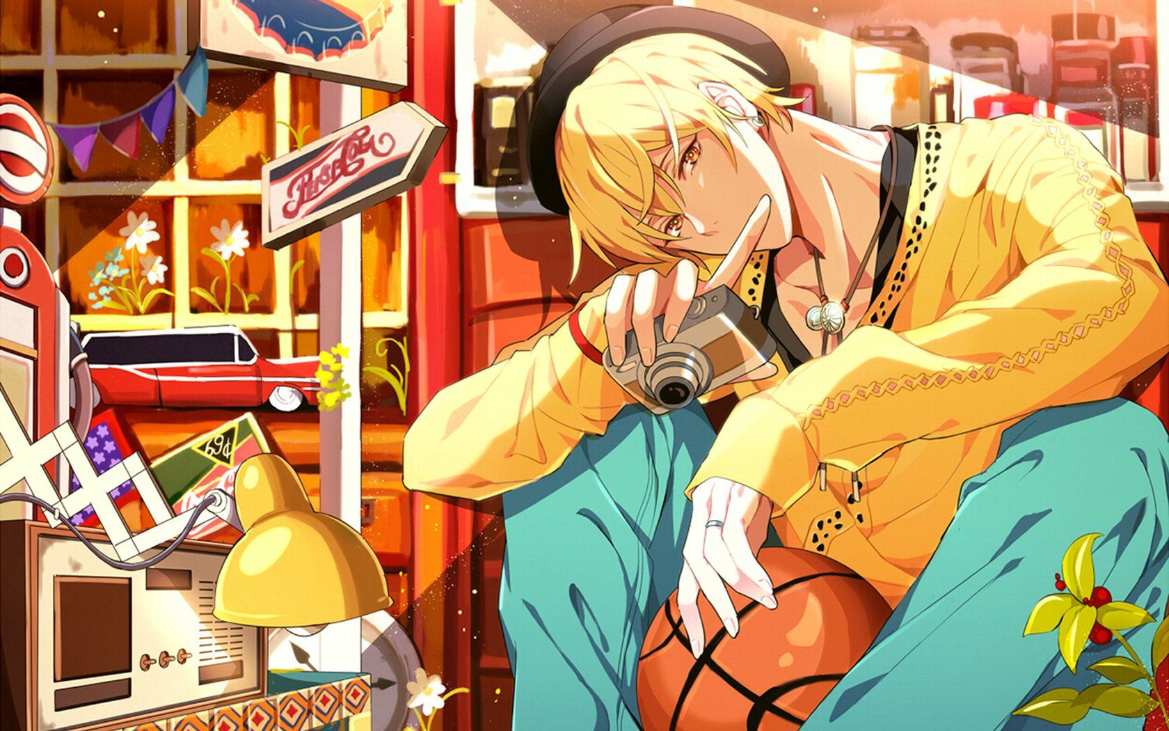 Kuroko no Basket, Kise Ryota, 1680x1050 HD, Desktop