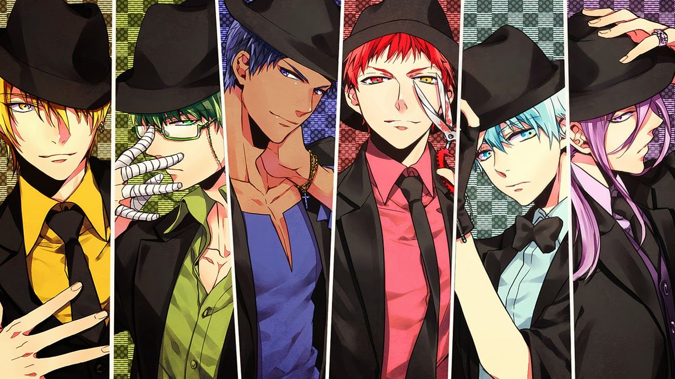 Kuroko no Basket personaggi cappelli, 1366x768 HD, Desktop