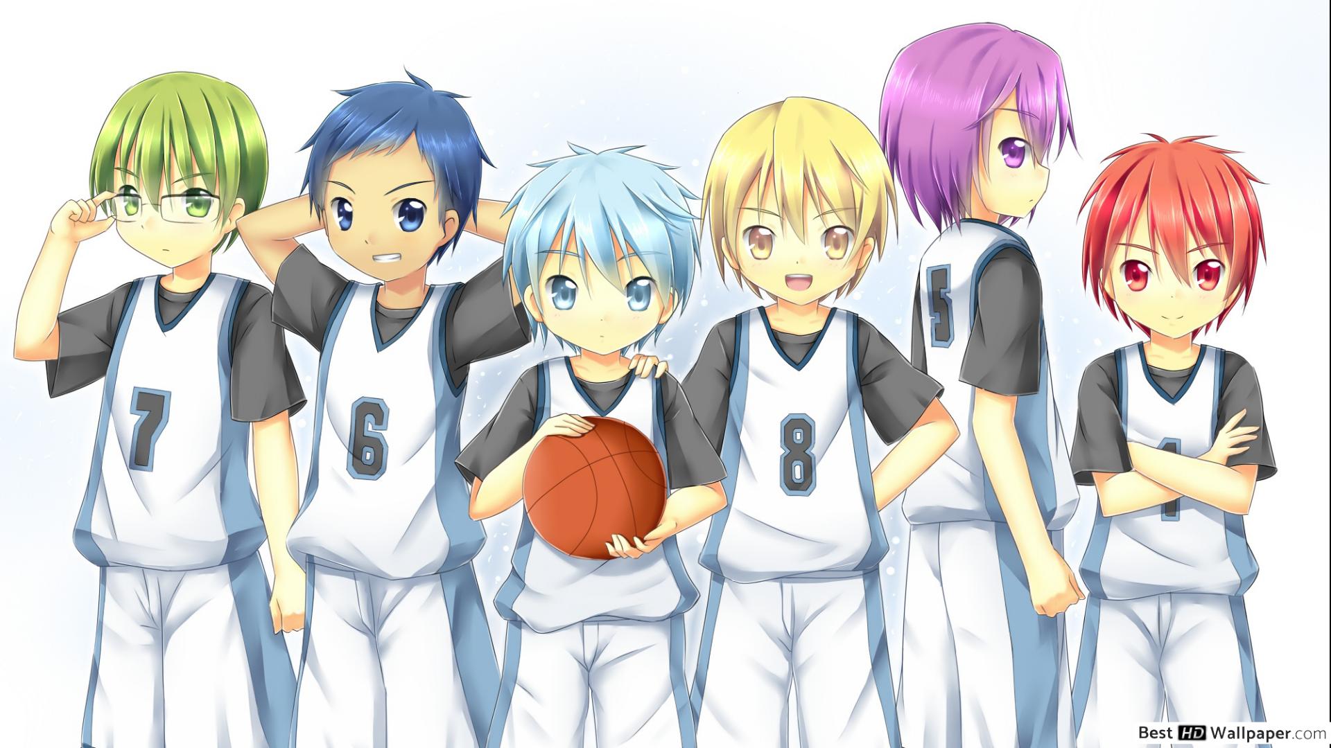 Kuroko no Basket personaggi squadra, 1920x1080 1080p, Desktop