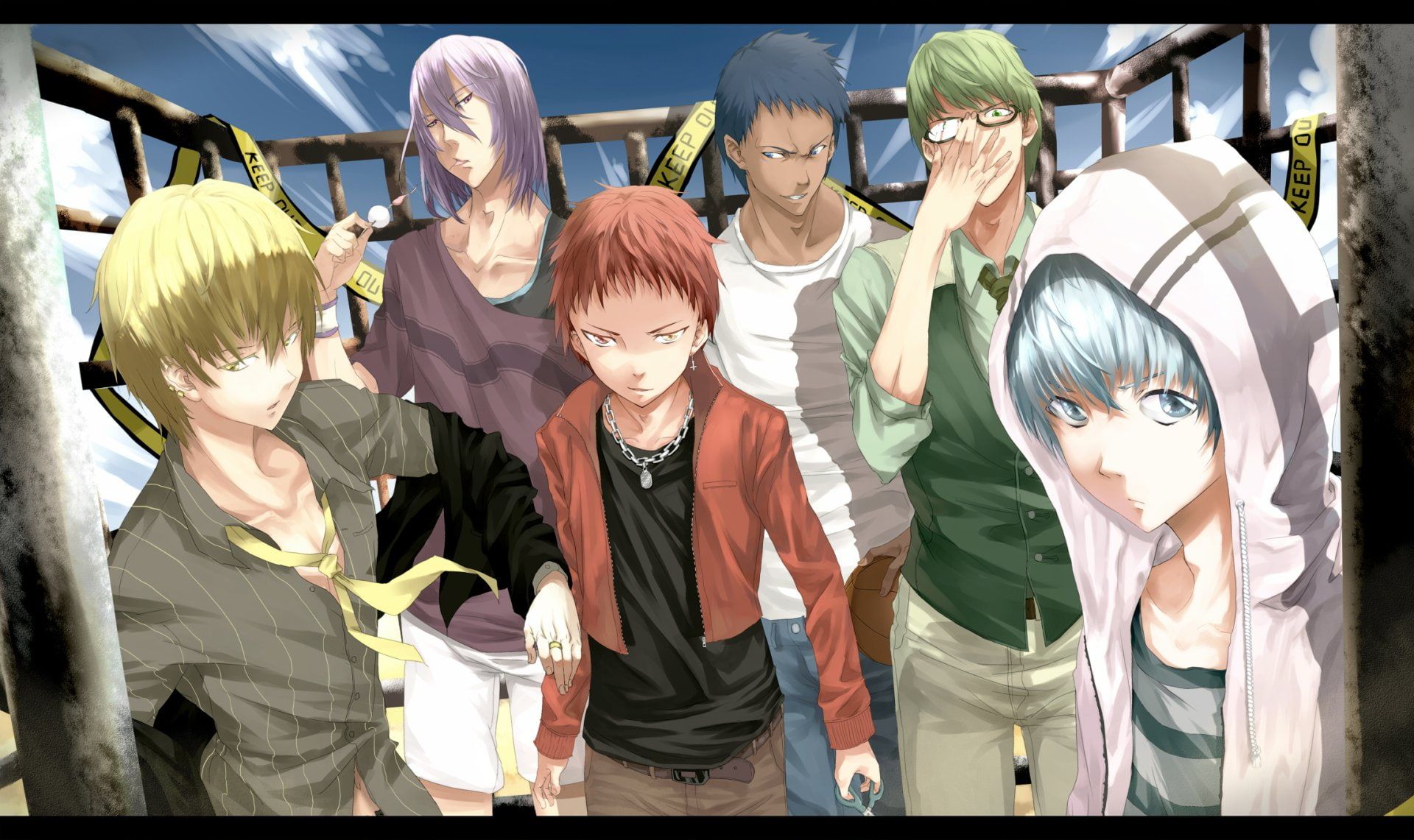 Kuroko no Basket personaggi gruppo, 1920x1141 1080p, PC