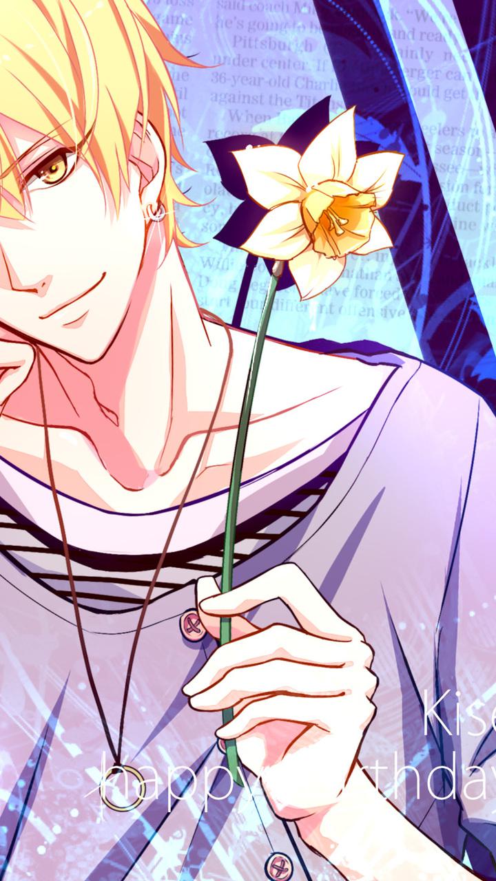 Kise Ryota con fiore, 720x1280 Full HD Verticale, Realme