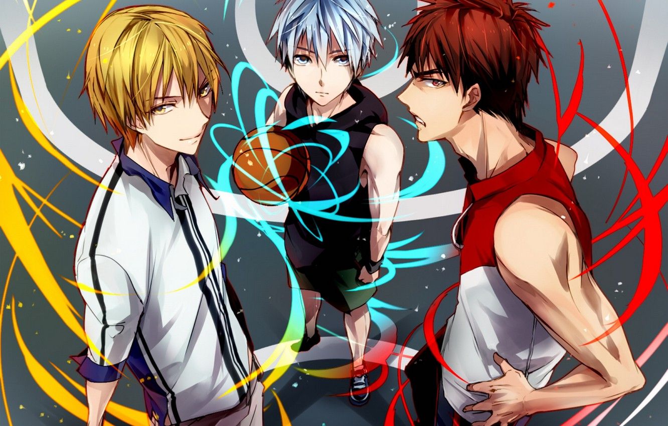 Kuroko no Basket personaggi anime, 1332x850 HD, Desktop