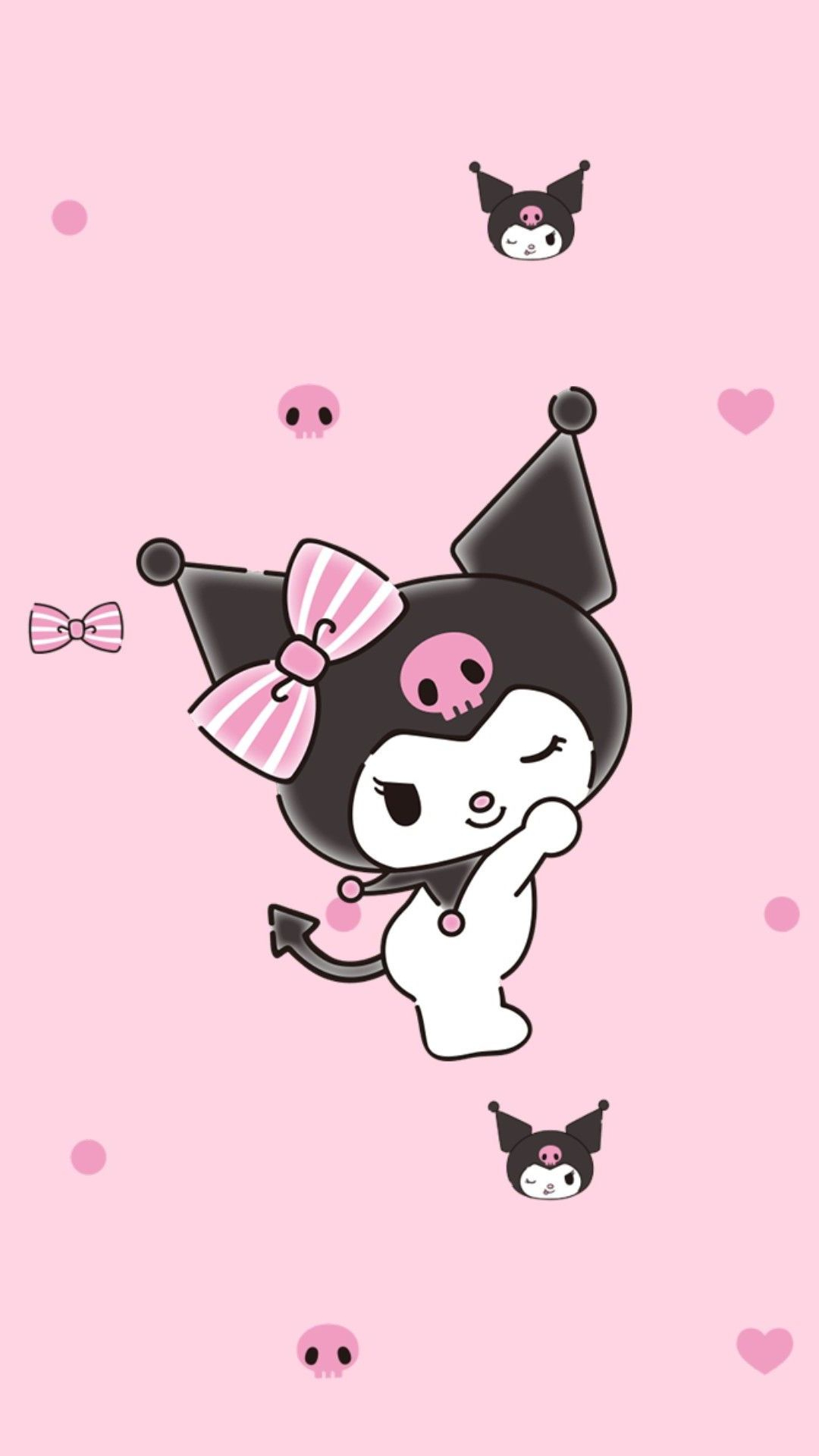 Kuromi Sanrio rosa, 1080x1920 Full HD Verticale, Samsung Galaxy