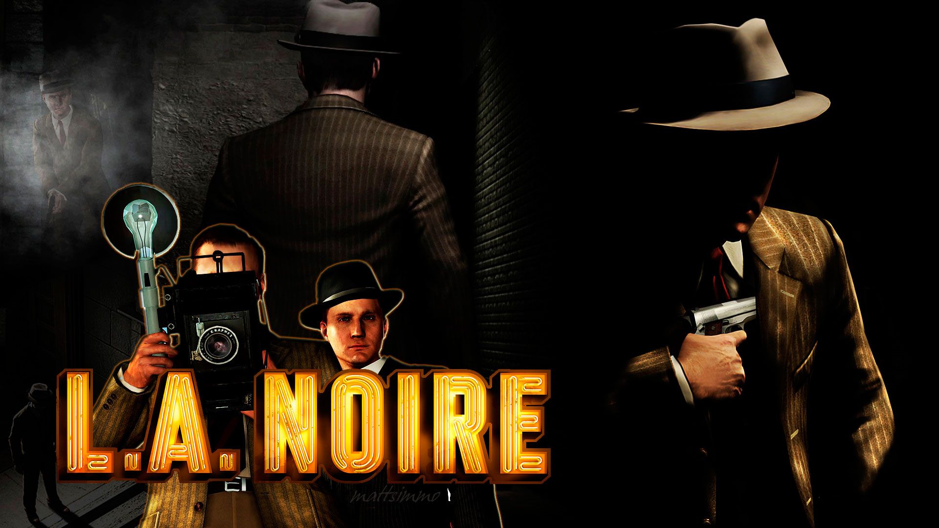 L.A. Noire personaggi detective, 1920x1080 Full HD 1080p, Desktop