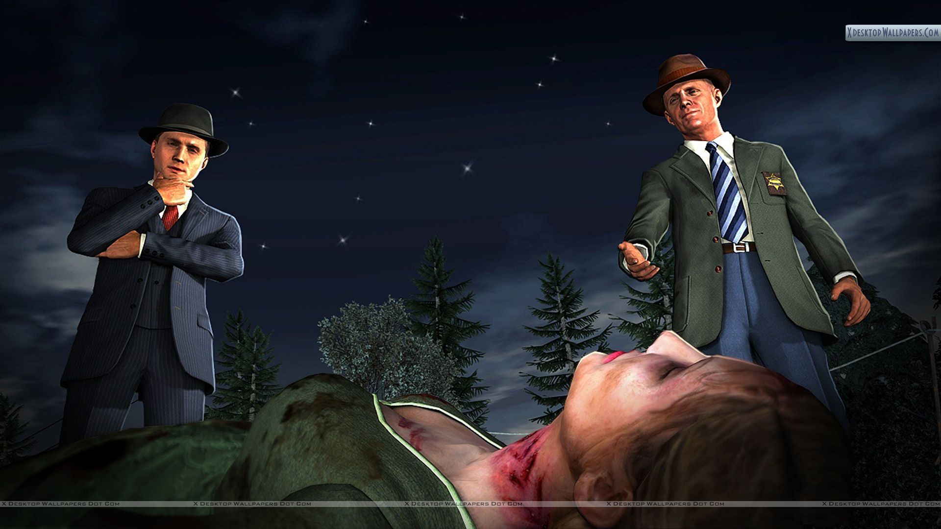 L.A. Noire scena omicidio, 1920x1080 Full HD 1080p, PC Desktop