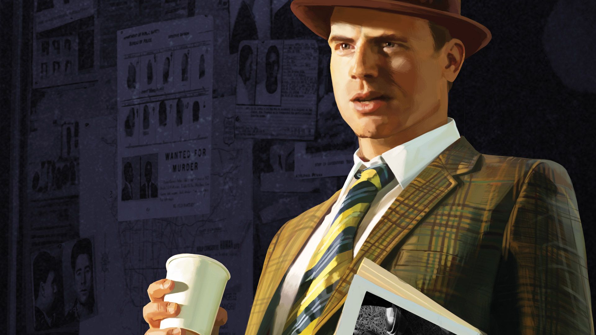 Detective L.A. Noire con caffè, 1920x1080 Full HD 1080p, PC Desktop