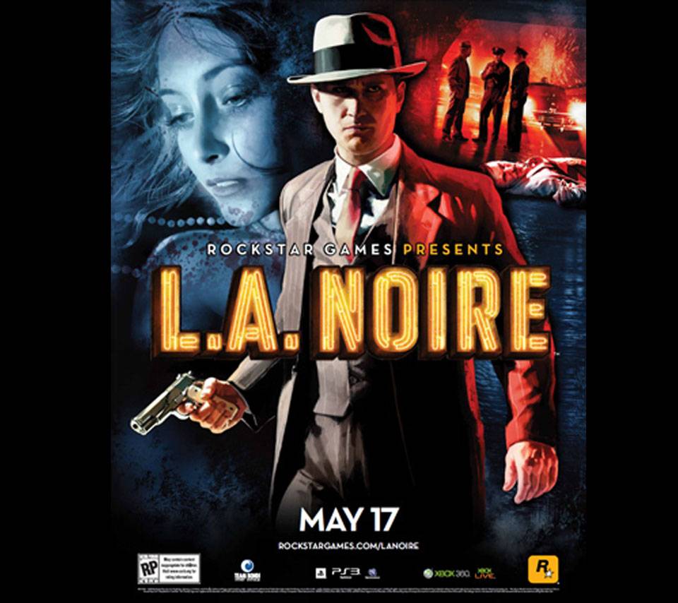 Poster videogioco L.A. Noire, 960x854 HD, Laptop