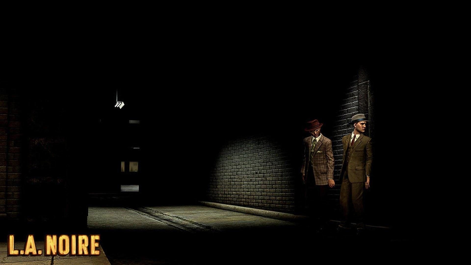 Poliziotti vicolo buio notturno, 1920x1080 Full HD 1080p, Laptop