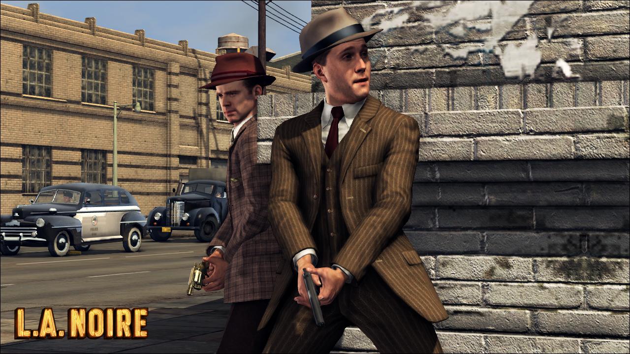 L.A. Noire detective scena, 1280x720 HD, Desktop