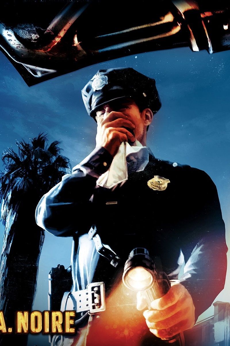 Poliziotto L.A. Noire, 800x1200 Full HD Verticale, iPhone