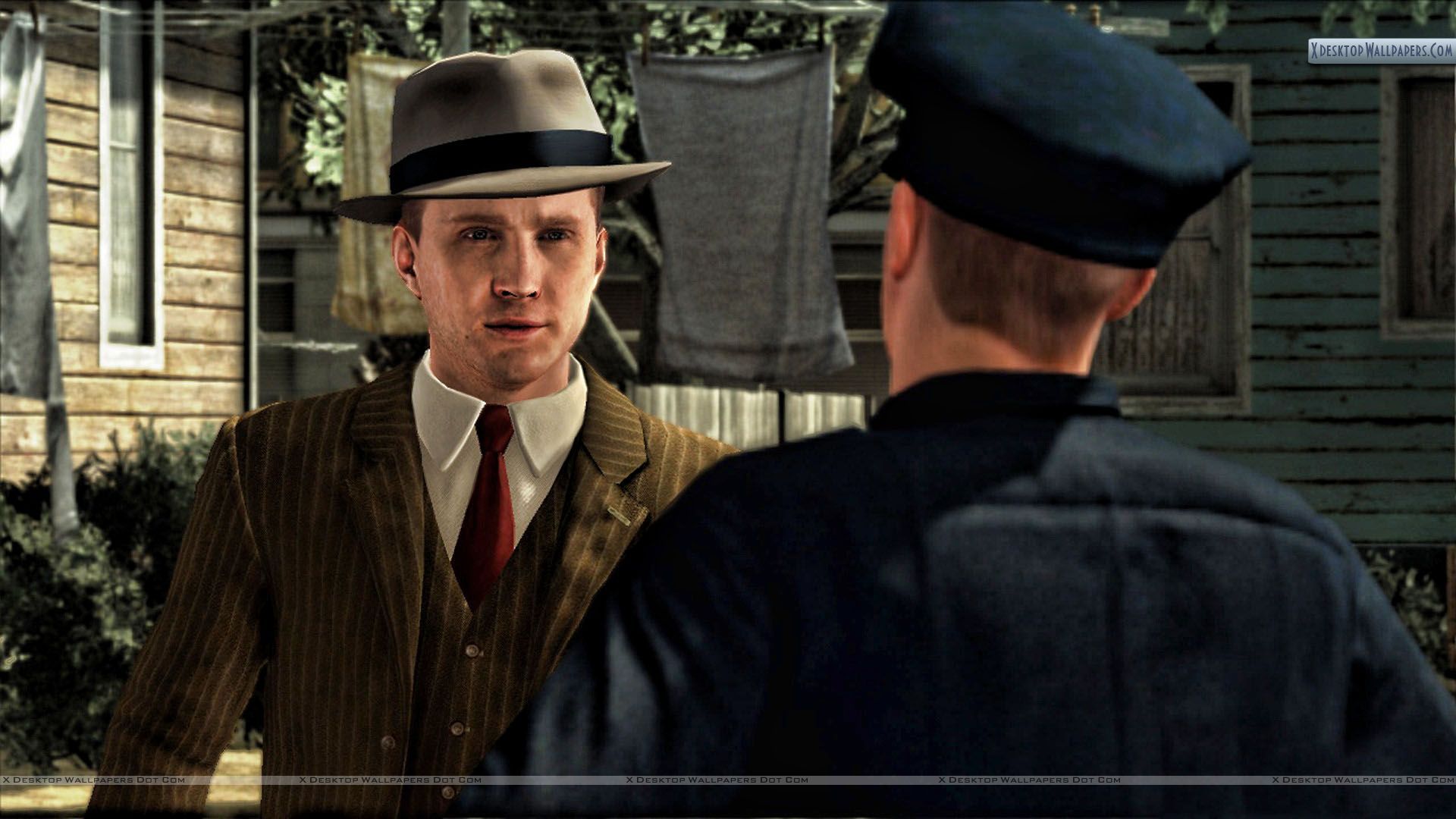 L.A. Noire scena omicidio pavimento, 1280x804 720p, Lenovo Legion
