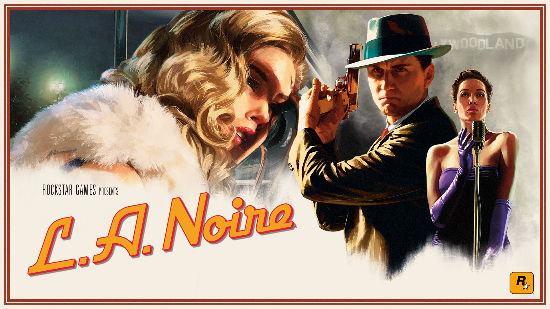Poster L.A. Noire, 1920x1080 Full HD 1080p, PC Desktop