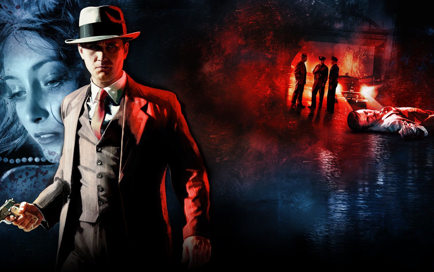 Detective LA Noire scena crimine, 1500x942 HD, Desktop