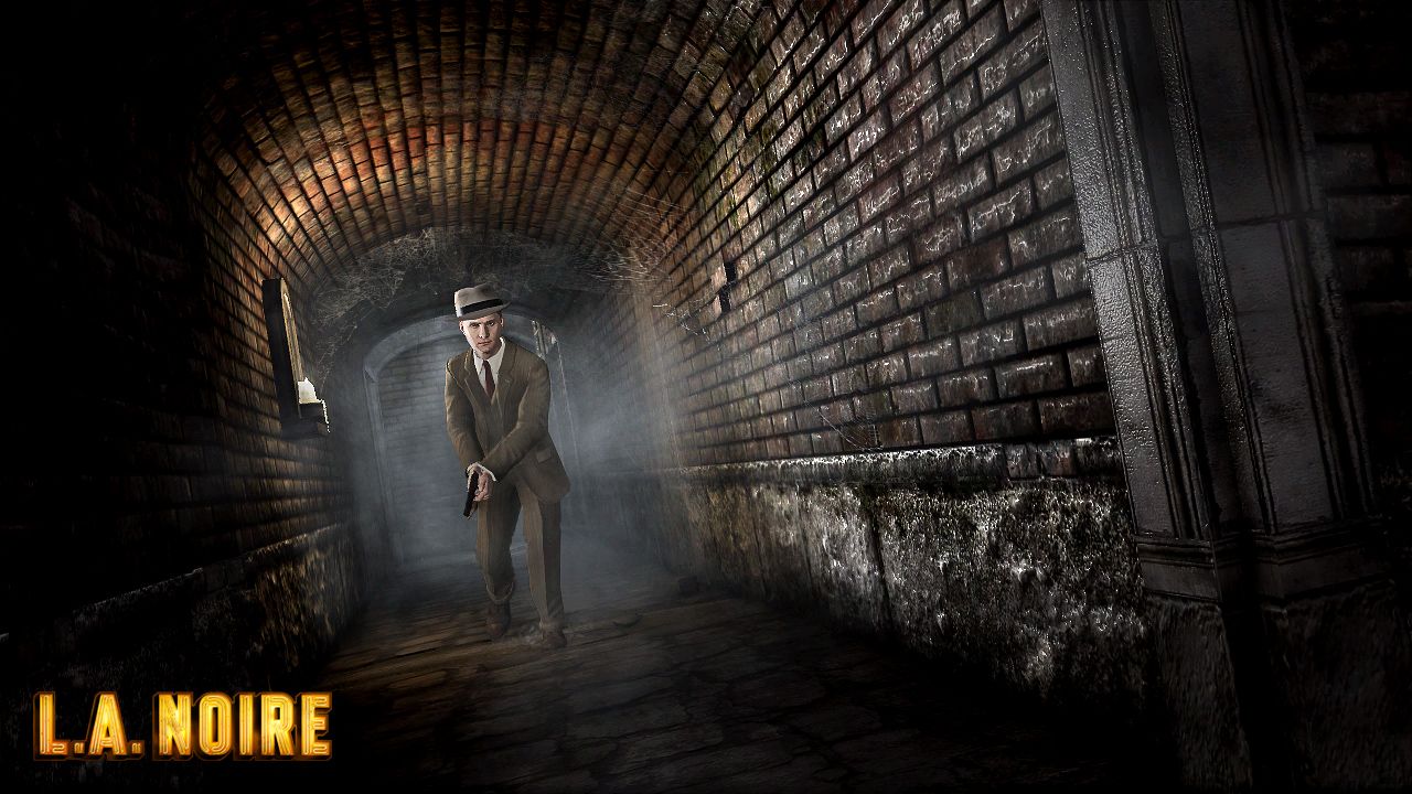 Detective L.A. Noire vicolo buio, 1280x720 720p, Laptop