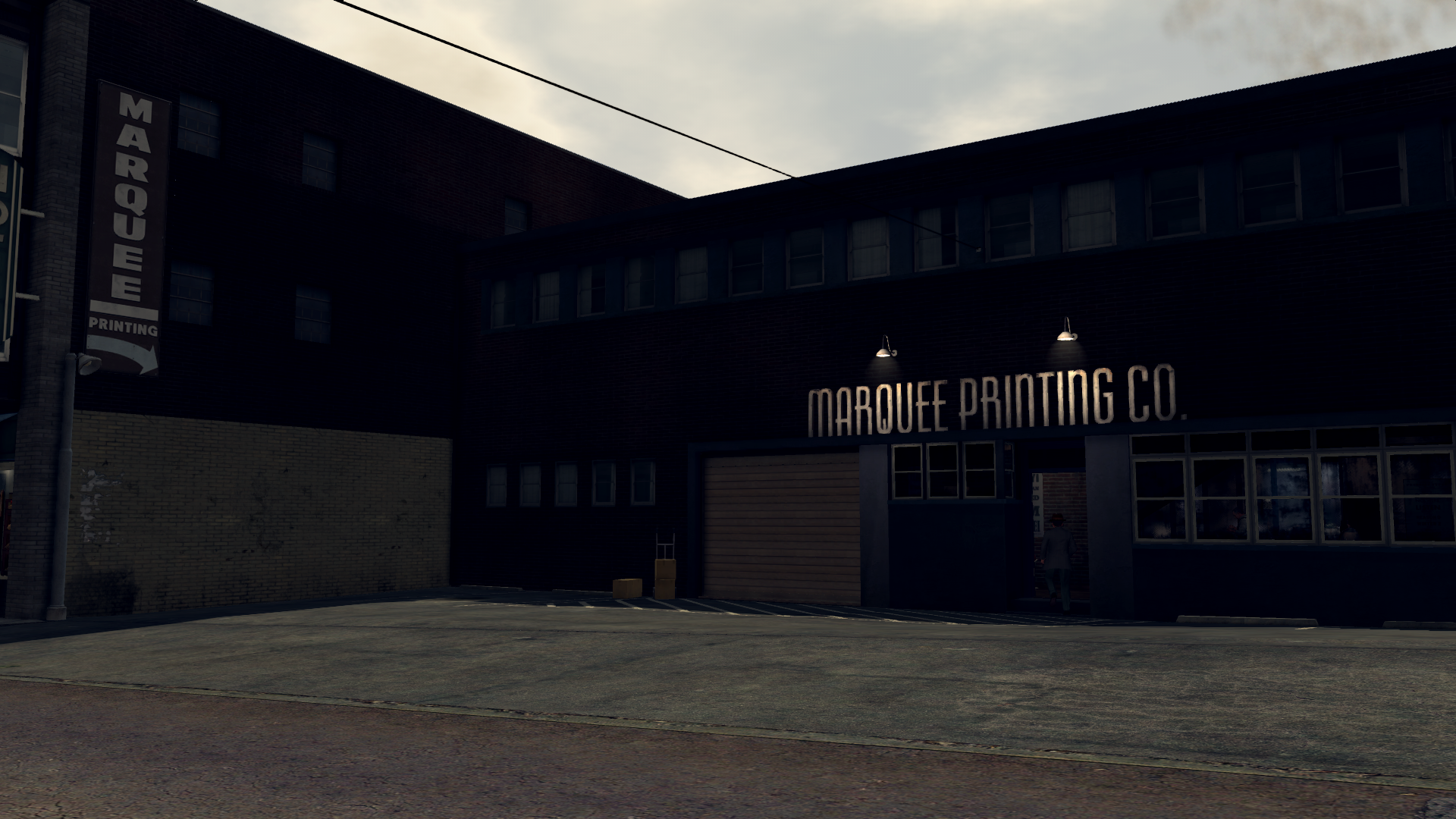 Edificio Cold Storage, L.A. Noire, 1920x1080 Full HD 1080p, PC