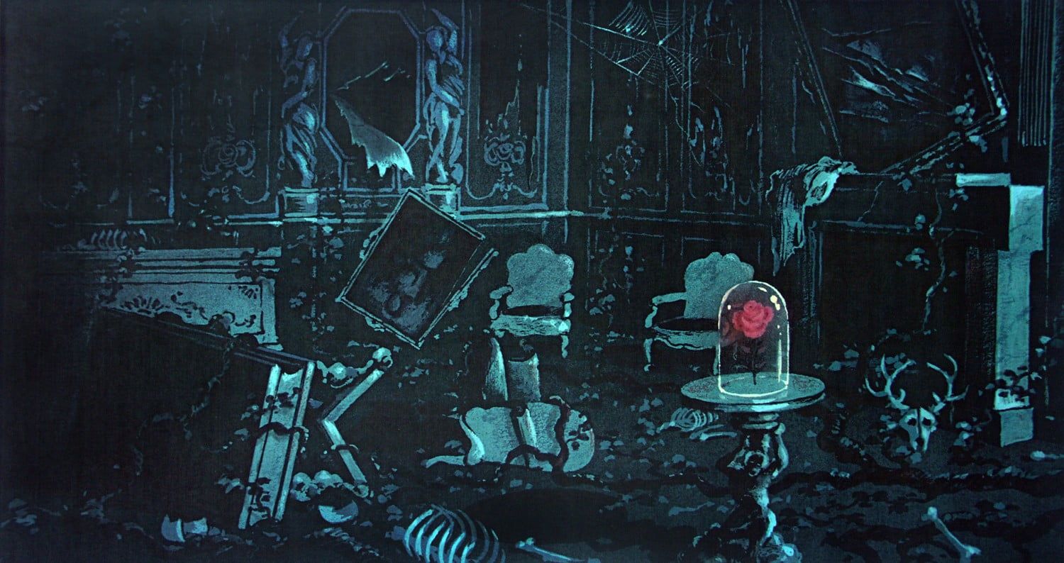 Rosa incantata stanza oscura, 1500x794 HD, Desktop