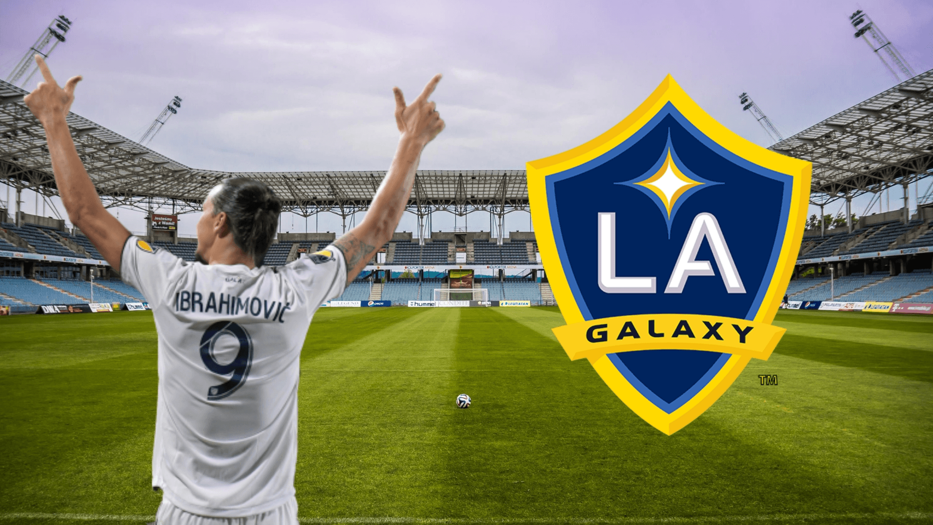 Ibrahimović LA Galaxy stadio, 1920x1080 Full HD 1080p, Laptop
