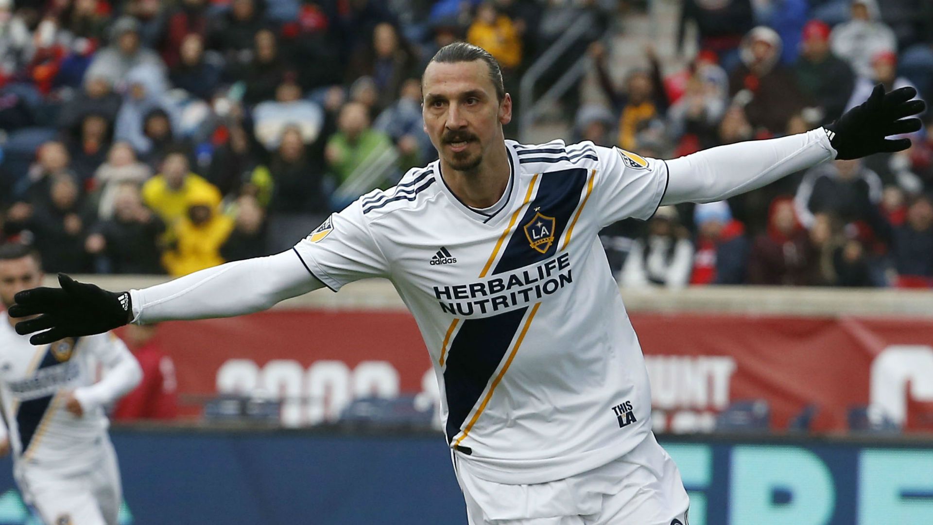 Zlatan Ibrahimovic LA Galaxy esultanza, 1920x1080 Full HD 1080p, Desktop