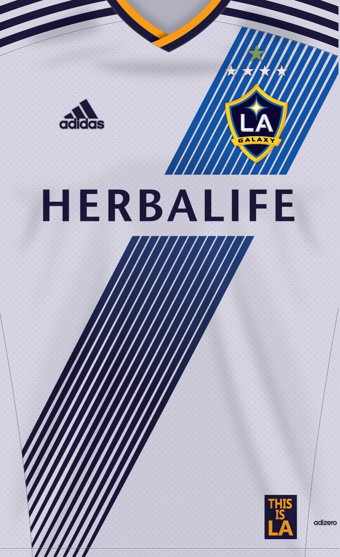 Maglia LA Galaxy Herbalife, 1145x1874 Verticale, Galaxy Ultra