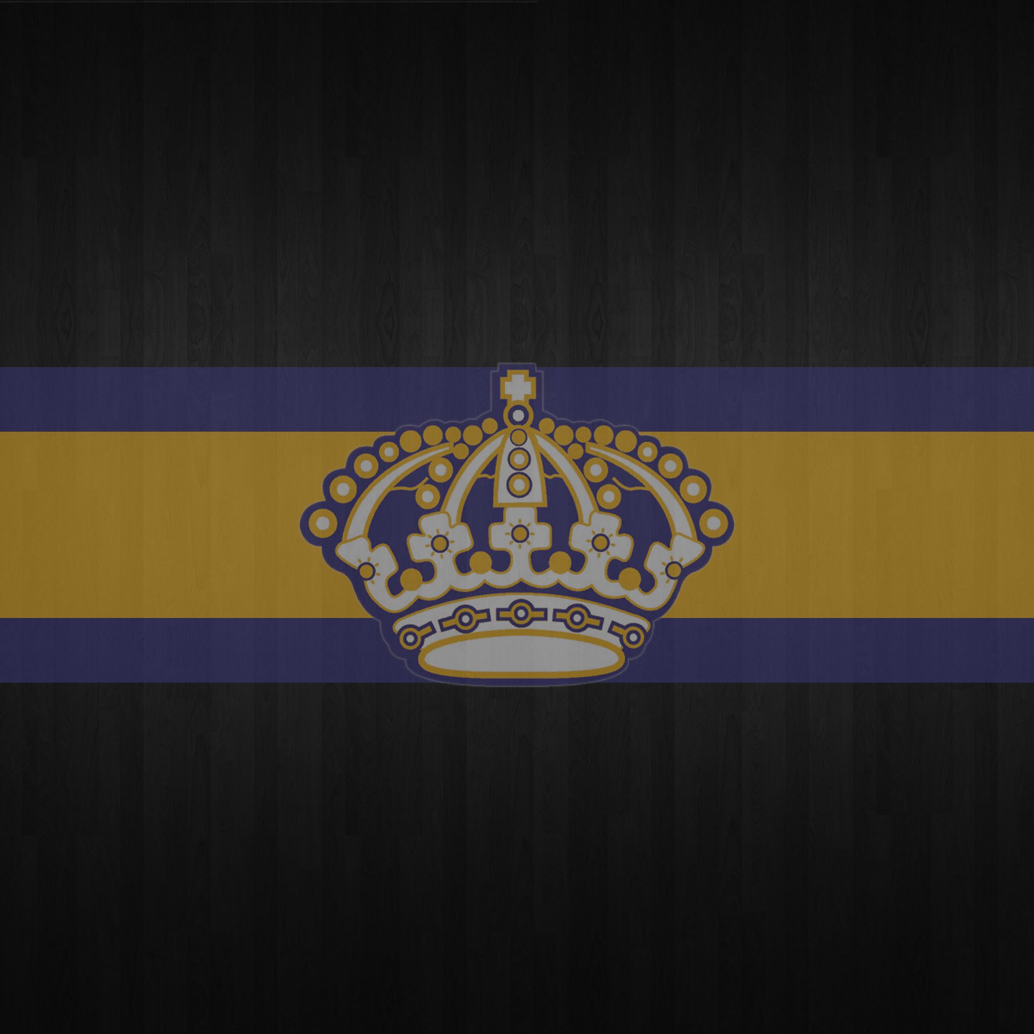 Logo LA Kings vintage nero, 2000x1125 Hi-Res, Desktop