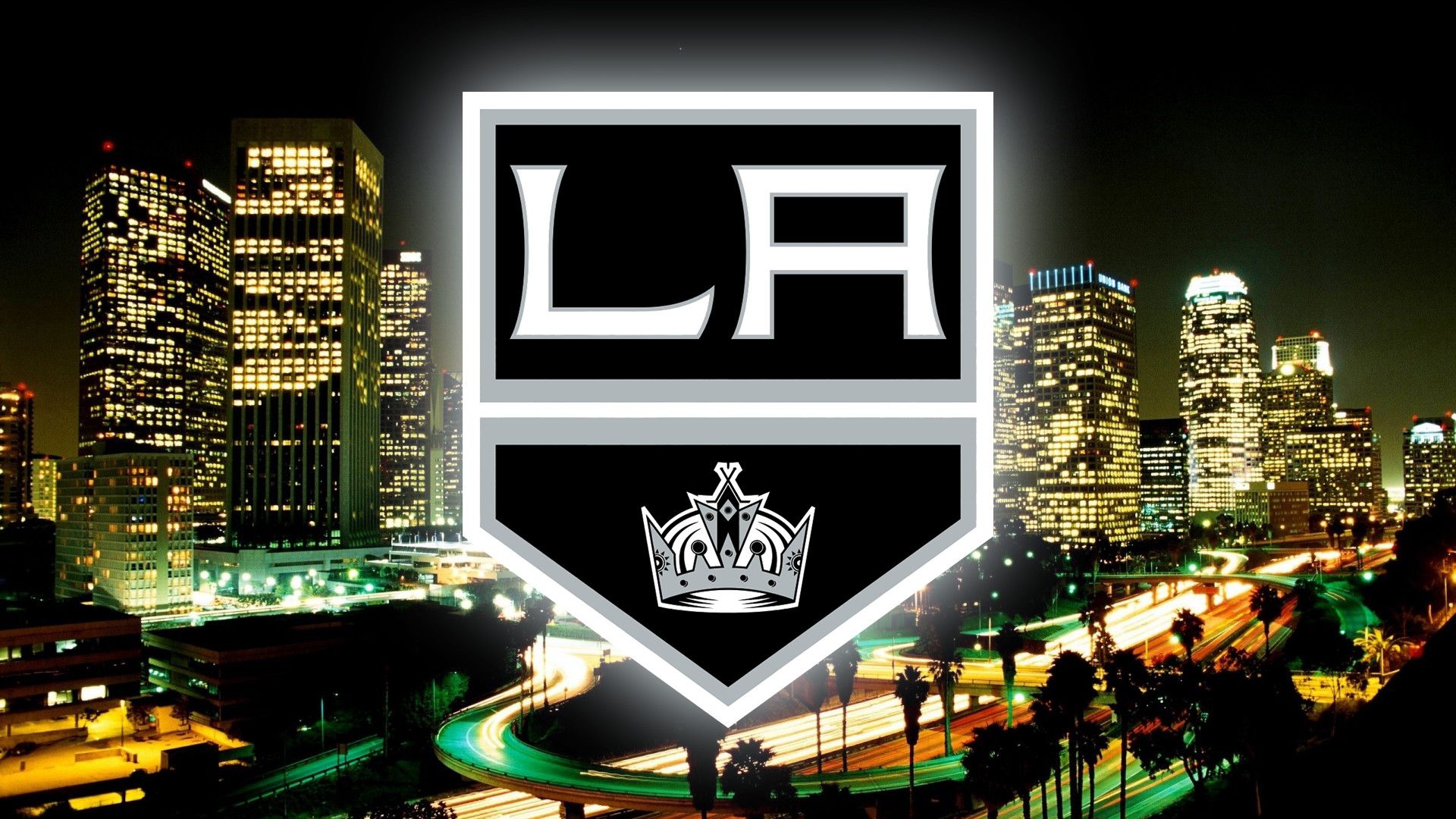 Logo LA Kings hockey, 1920x1200 Full HD+, Desktop
