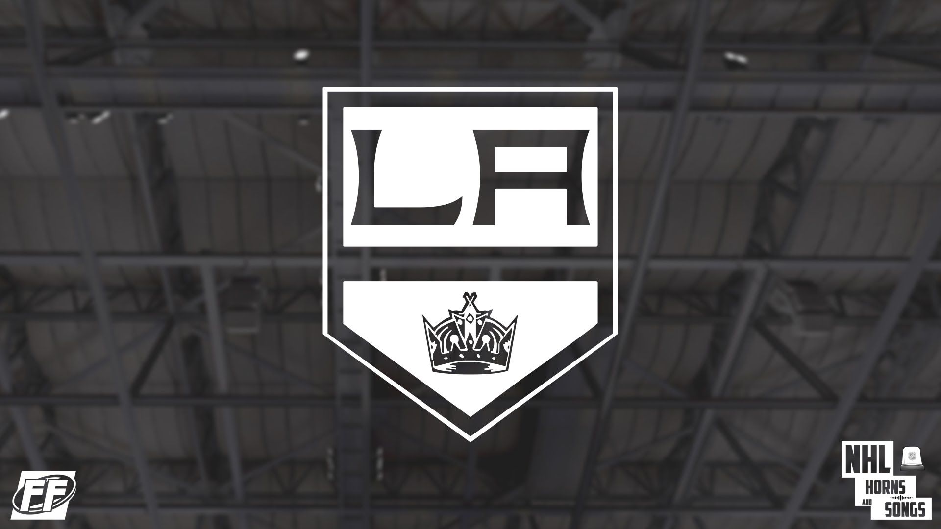 Logo corona LA Kings, 1024x768 HD, PC Desktop