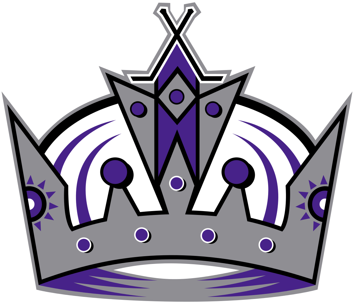 Logo corona LA Kings, 1192x1024 HD, Desktop