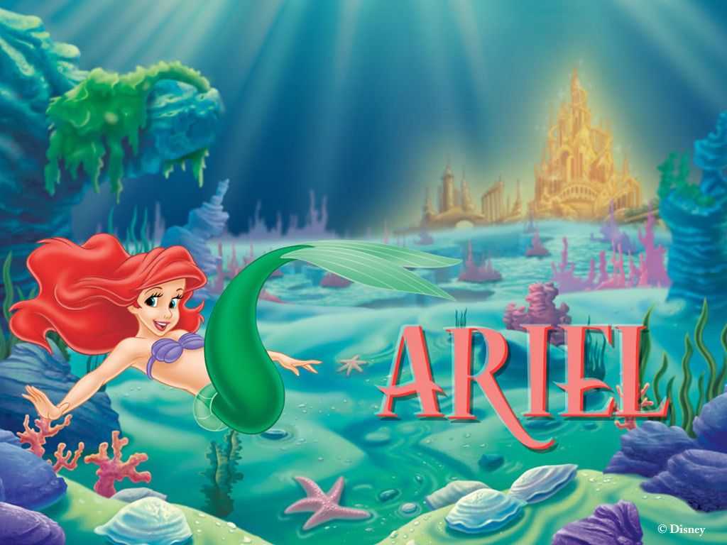 Ariel La Sirenetta Disney, 1536x2732 Verticale, iPhone Air
