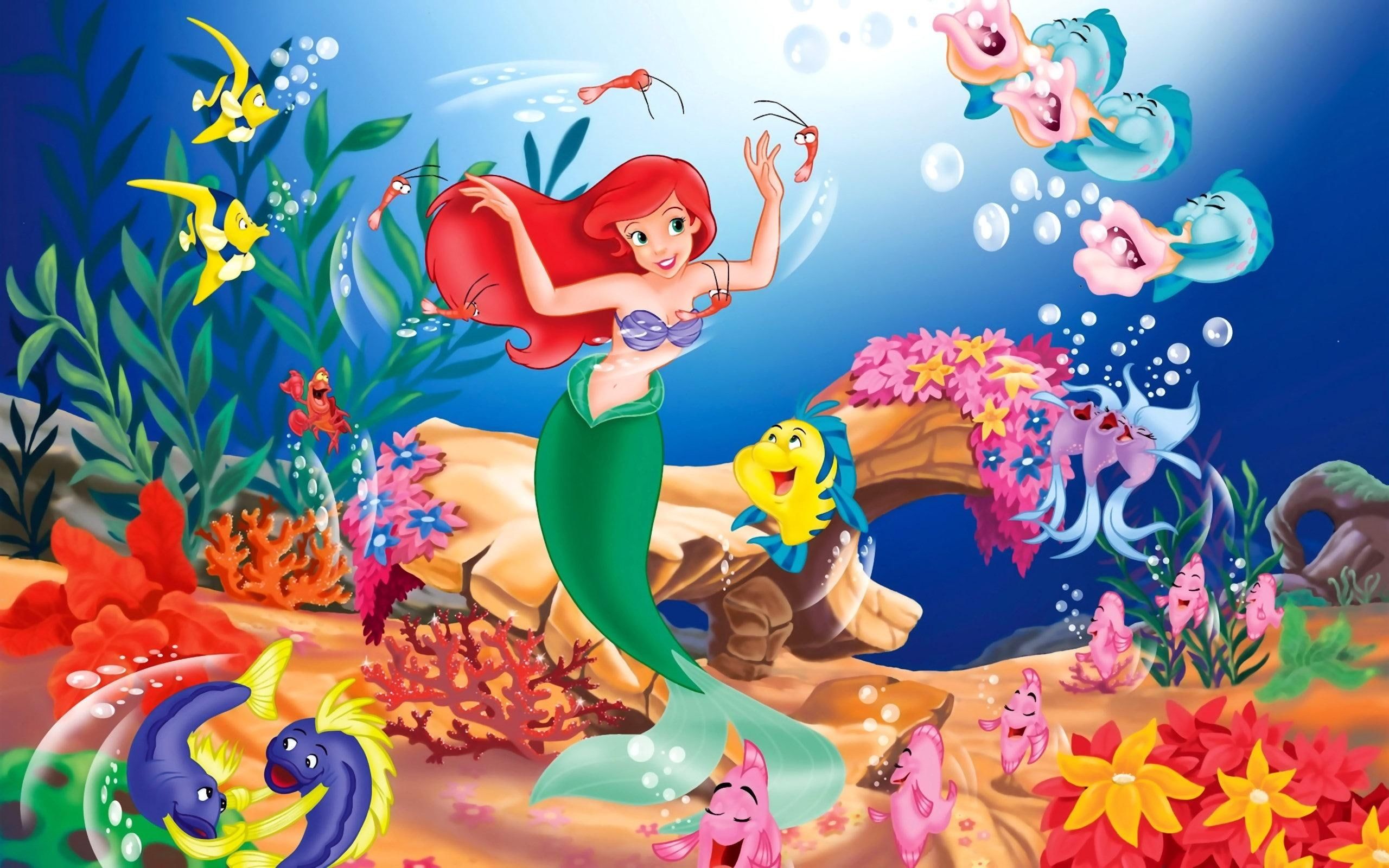 Ariel la Sirenetta Disney, 1024x768 HD, PC Desktop