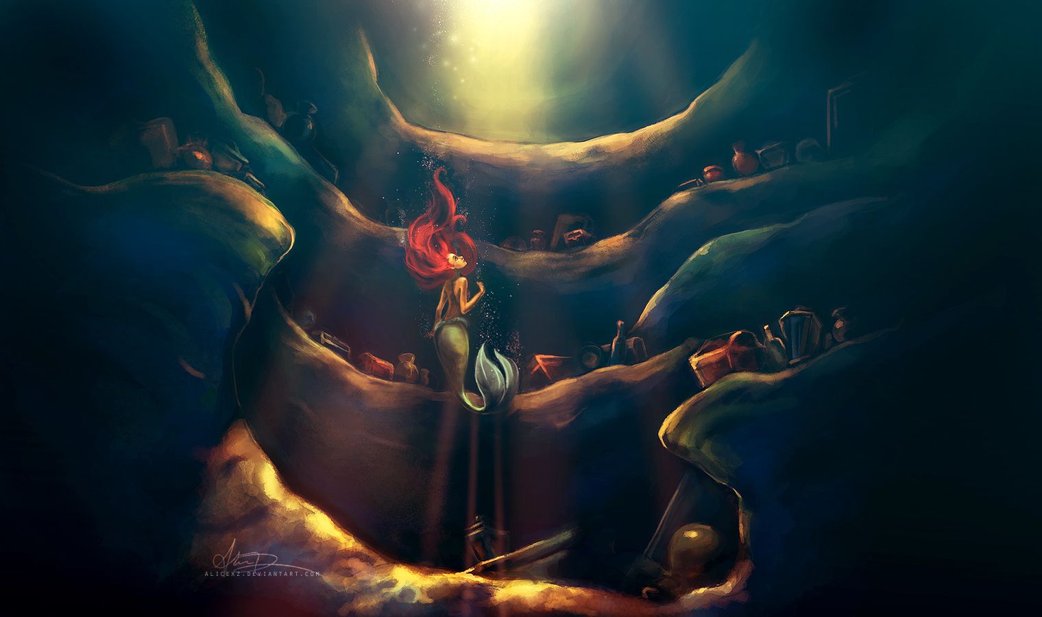 Ariel sirenetta Disney nuoto, classici d'animazione, 876x1600 Verticale, iPhone Pro