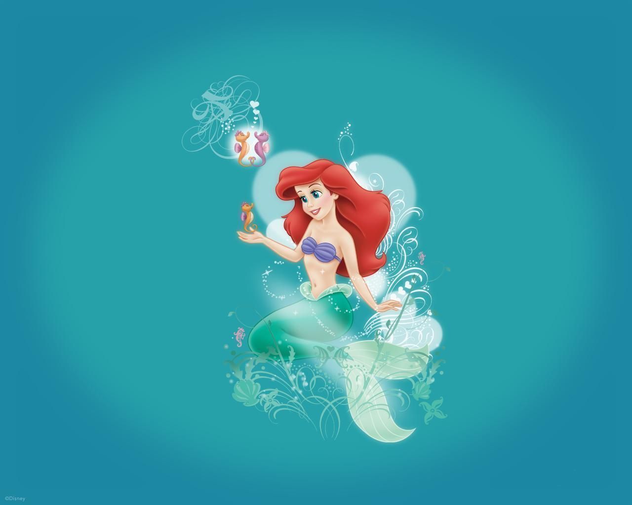 Ariel La Sirenetta Disney, classici d'animazione, 1280x1024 720p, PC