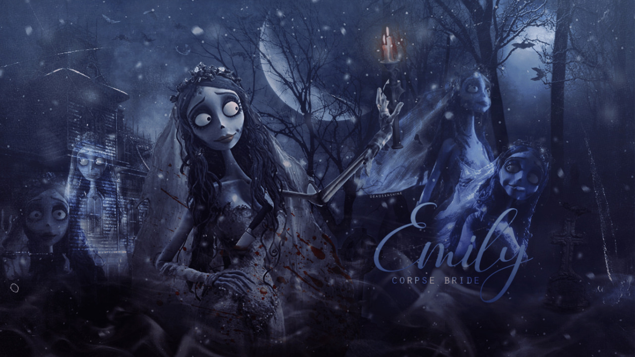 Emily Sposa Cadavere notturna, 1280x720 HD, Desktop