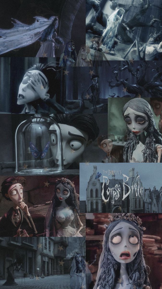 Collage La Sposa Cadavere, 675x1200 Full HD Verticale, Smartphone