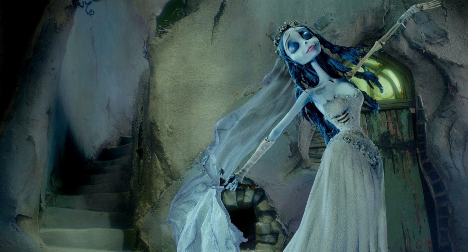 Sposa Cadavere velo blu, 1920x1036 Full HD 1080p, PC Desktop