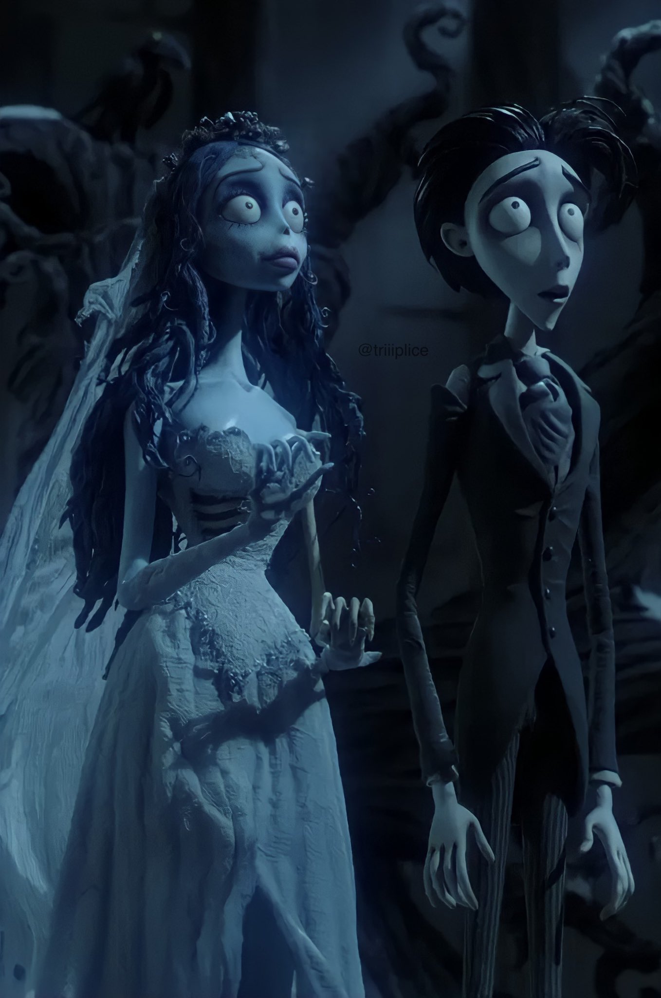 Sposa Cadavere e Victor, 1358x2048 Full HD Verticale, Smartphone