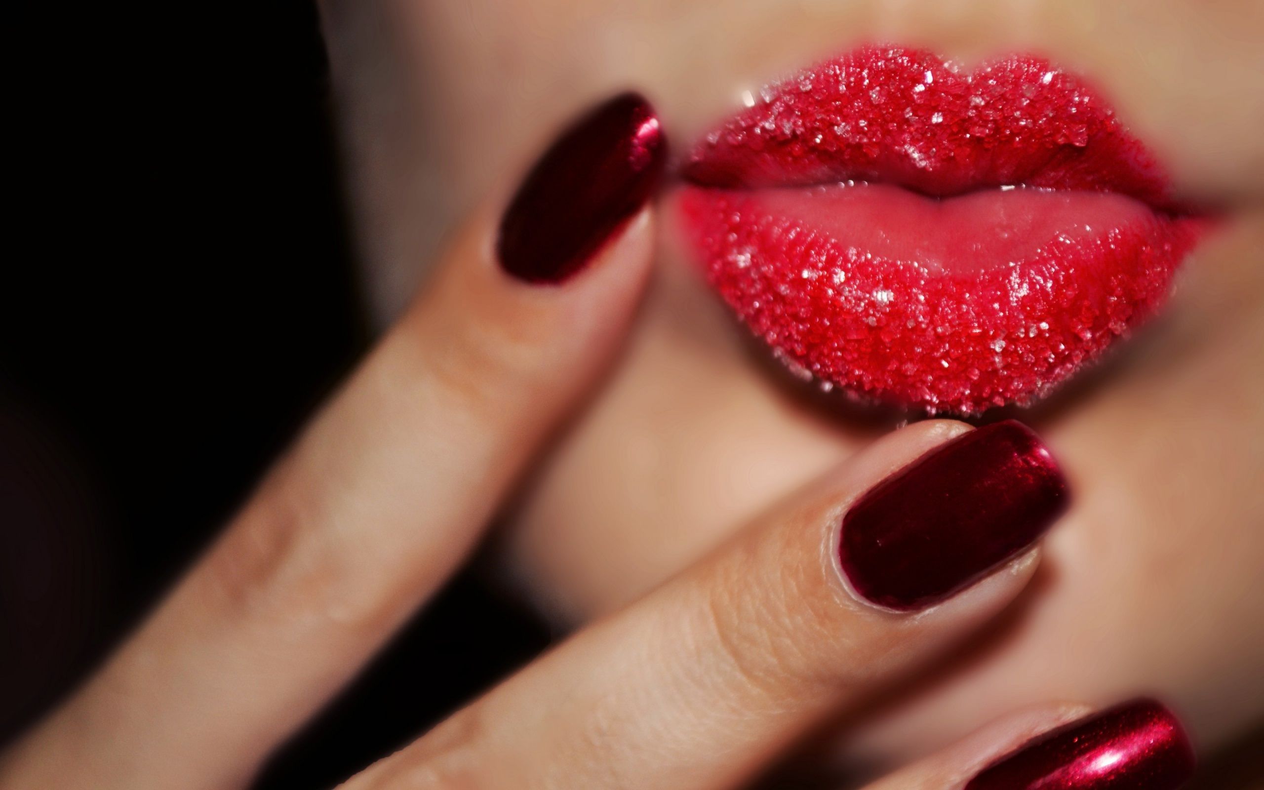 Labbra rosa con grillz diamanti, 1080x1080 HD, PC Desktop