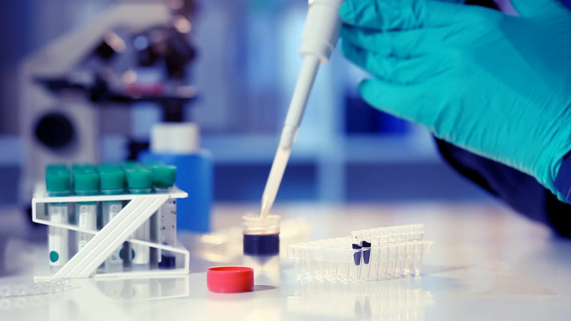 Laboratorio scientifico con provette, 1920x1080 Full HD 1080p, Laptop